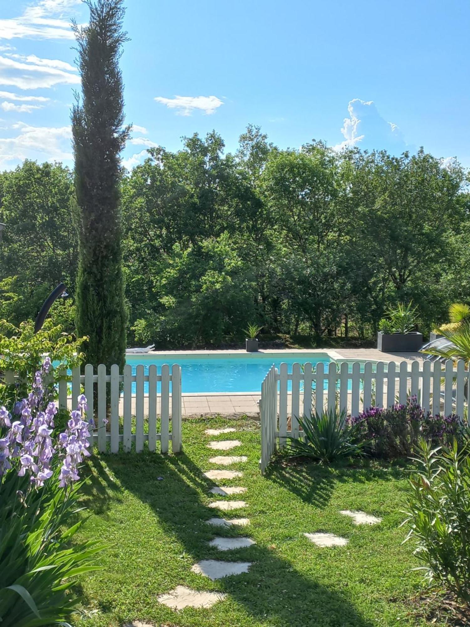 Maison De Campagne Avec Piscine Béduer المظهر الخارجي الصورة